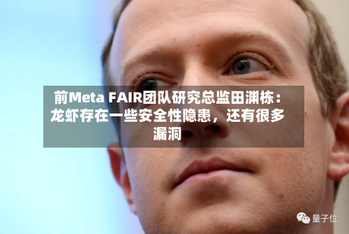 前Meta FAIR团队研究总监田渊栋：龙虾存在一些安全性隐患	，还有很多漏洞-第3张图片