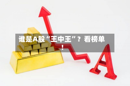 谁是A股“王中王”？看榜单！-第2张图片