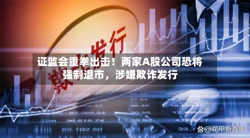 证监会重拳出击！两家A股公司恐将强制退市，涉嫌欺诈发行-第3张图片