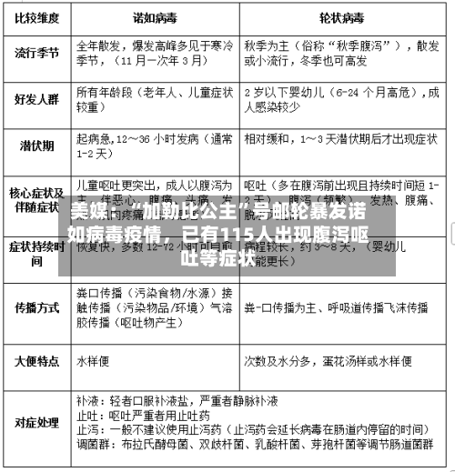 美媒：“加勒比公主”号邮轮暴发诺如病毒疫情，已有115人出现腹泻呕吐等症状-第3张图片