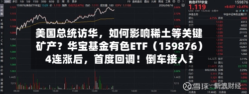美国总统访华，如何影响稀土等关键矿产？华宝基金有色ETF（159876）4连涨后，首度回调！倒车接人？-第3张图片