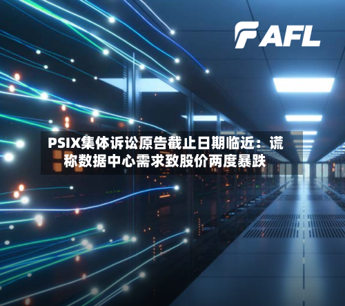 PSIX集体诉讼原告截止日期临近：谎称数据中心需求致股价两度暴跌-第3张图片