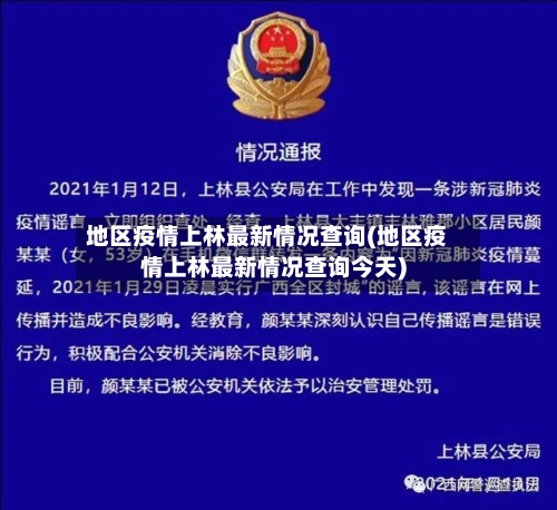 地区疫情上林最新情况查询(地区疫情上林最新情况查询今天)-第2张图片