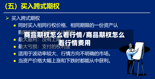 商品期权怎么看行情/商品期权怎么看行情费用-第3张图片