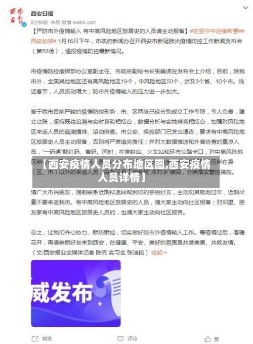 【西安疫情人员分布地区图,西安疫情人员详情】