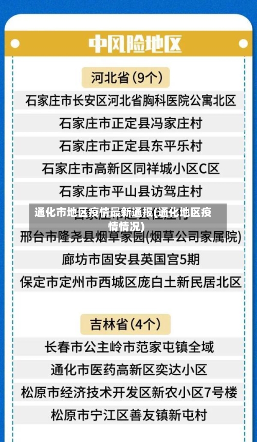通化市地区疫情最新通报(通化地区疫情情况)