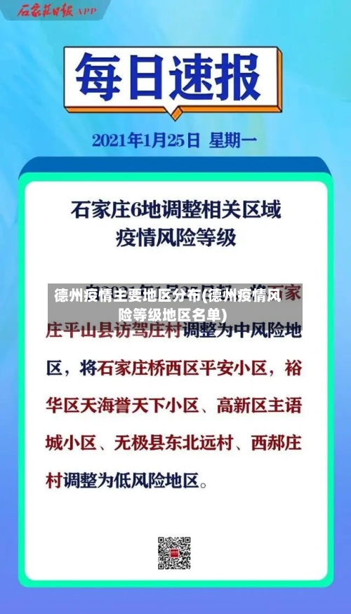 德州疫情主要地区分布(德州疫情风险等级地区名单)-第2张图片