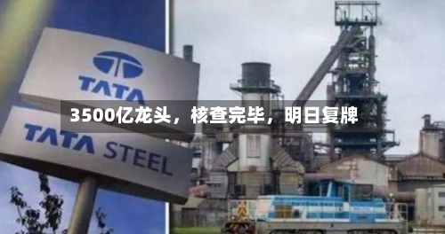 3500亿龙头，核查完毕	，明日复牌-第2张图片