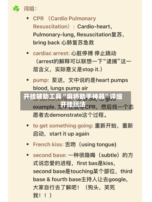 开挂辅助工具“麻将助手神器”详细开挂玩法