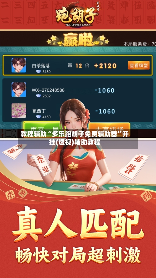 教程辅助“多乐跑胡子免费辅助器”开挂(透视)辅助教程-第2张图片