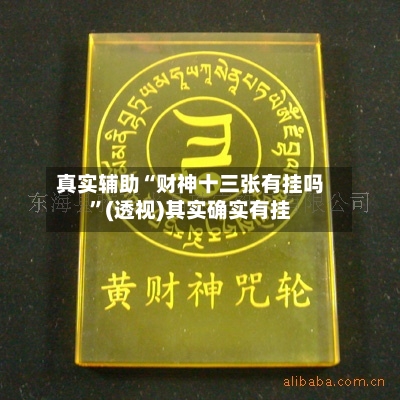 真实辅助“财神十三张有挂吗”(透视)其实确实有挂-第2张图片