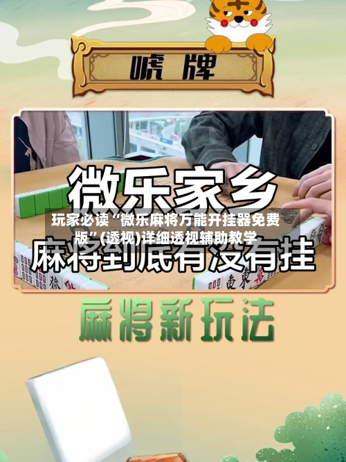 玩家必读“微乐麻将万能开挂器免费版”(透视)详细透视辅助教学-第2张图片