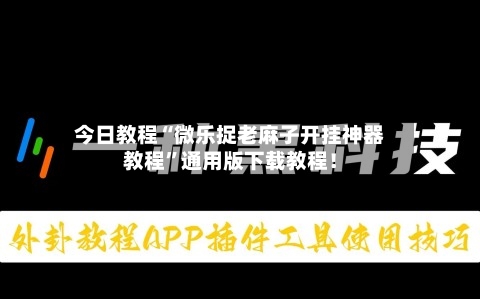 今日教程“微乐捉老麻子开挂神器教程”通用版下载教程！-第2张图片