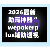 2026最新助赢神器“wepokerplus辅助透视插件”科技辅助神器手机版-第2张图片