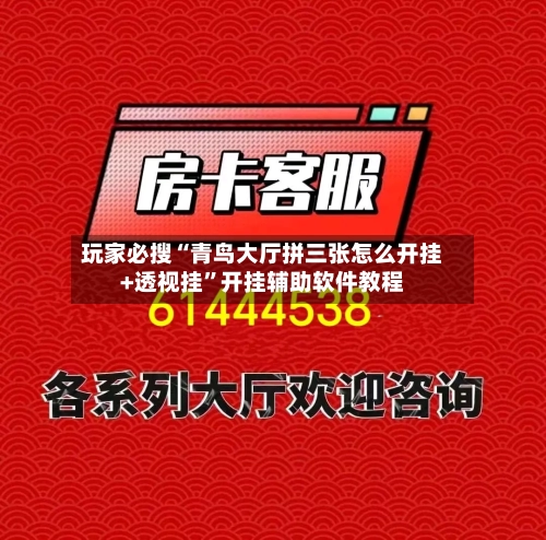 玩家必搜“青鸟大厅拼三张怎么开挂+透视挂	”开挂辅助软件教程-第2张图片