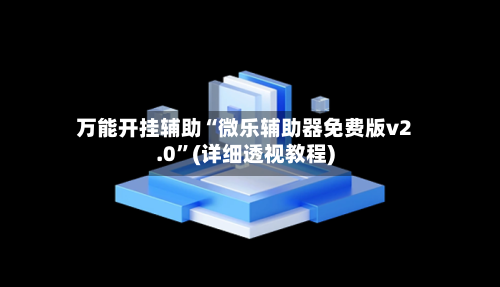 万能开挂辅助“微乐辅助器免费版v2.0	”(详细透视教程)-第2张图片