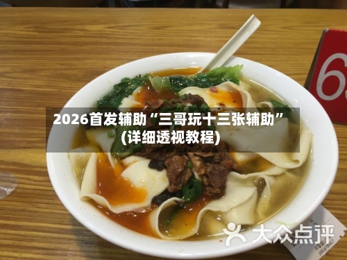 2026首发辅助“三哥玩十三张辅助”(详细透视教程)-第2张图片