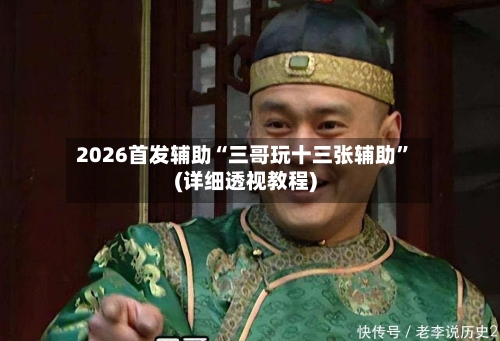 2026首发辅助“三哥玩十三张辅助	”(详细透视教程)-第3张图片