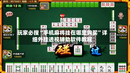 玩家必搜“手机麻将挂在哪里购买”详细外挂透视辅助软件教程-第2张图片