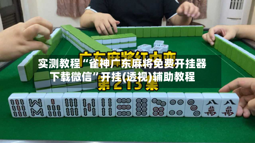 实测教程“雀神广东麻将免费开挂器下载微信”开挂(透视)辅助教程-第2张图片