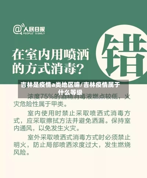吉林是疫情a类地区嘛/吉林疫情属于什么等级