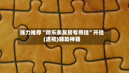 强力推荐“微乐亲友房专用挂”开挂(透视)辅助神器-第2张图片