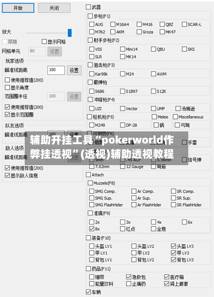 辅助开挂工具“pokerworld作弊挂透视”(透视)辅助透视教程-第3张图片