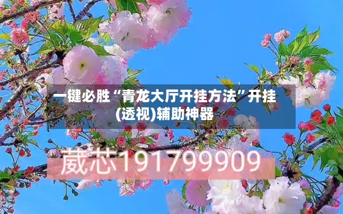 一键必胜“青龙大厅开挂方法”开挂(透视)辅助神器