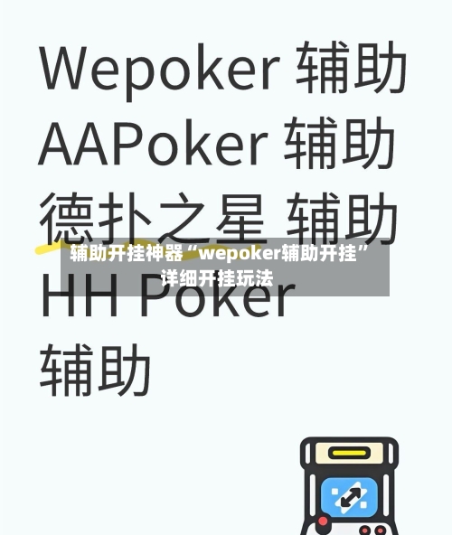 辅助开挂神器“wepoker辅助开挂”详细开挂玩法-第2张图片