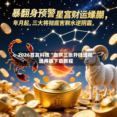 2026首发科技“血拼三张开挂透视”通用版下载教程