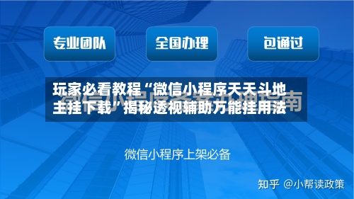 玩家必看教程“微信小程序天天斗地主挂下载	”揭秘透视辅助万能挂用法-第2张图片