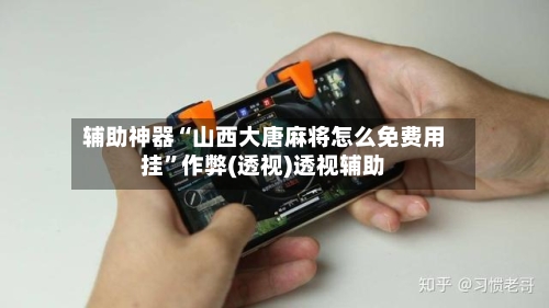 辅助神器“山西大唐麻将怎么免费用挂”作弊(透视)透视辅助