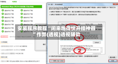 安装程序教程“闲来跑得快开挂神器”作弊(透视)透视辅助-第3张图片