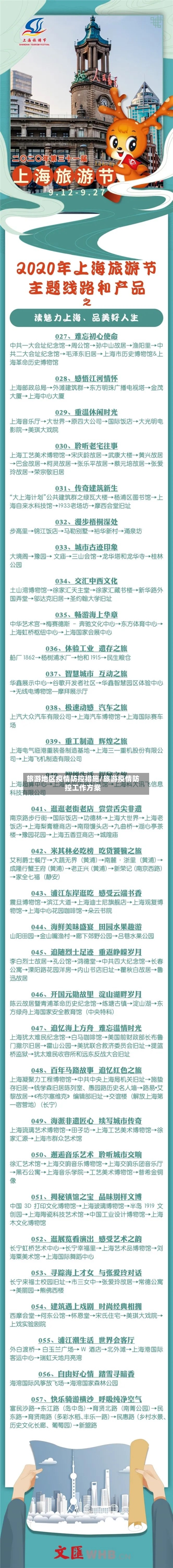 旅游地区疫情防控措施/旅游疫情防控工作方案-第2张图片