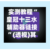 实测教程“皇冠十三水辅助器链接”(透视)其实确实有挂-第3张图片