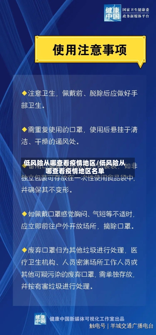 低风险从哪查看疫情地区/低风险从哪查看疫情地区名单