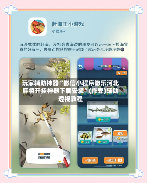 玩家辅助神器“微信小程序微乐河北麻将开挂神器下载安装	”(作弊)辅助透视教程-第3张图片