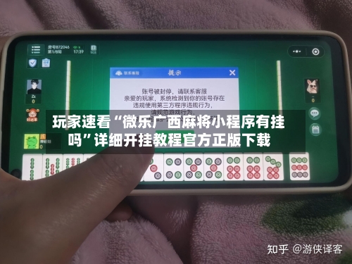 玩家速看“微乐广西麻将小程序有挂吗	”详细开挂教程官方正版下载-第2张图片