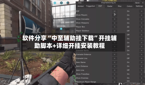 软件分享“中至辅助挂下载”开挂辅助脚本+详细开挂安装教程