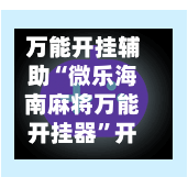 万能开挂辅助“微乐海南麻将万能开挂器	”开挂辅助脚本+详细开挂安装教程-第2张图片