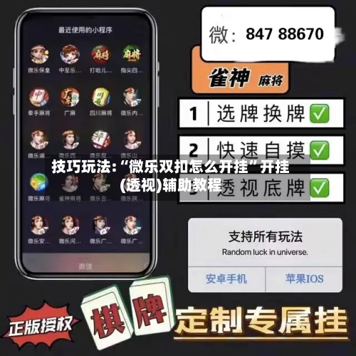 技巧玩法:“微乐双扣怎么开挂”开挂(透视)辅助教程-第2张图片