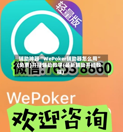 辅助神器“WePoker辅助器怎么用”(免费)开挂辅助教学(最新辅助开挂教程)-第2张图片