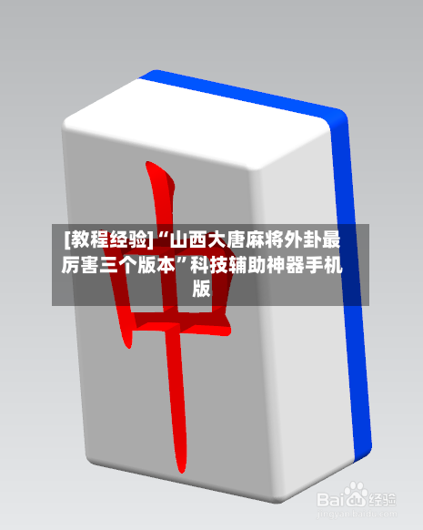 [教程经验]“山西大唐麻将外卦最厉害三个版本	”科技辅助神器手机版-第2张图片