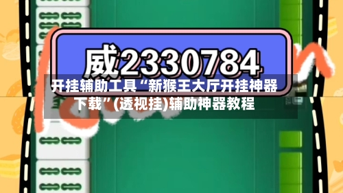 开挂辅助工具“新猴王大厅开挂神器下载	”(透视挂)辅助神器教程-第3张图片