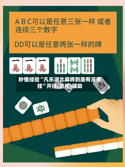 秒懂经验“凡乐湖北麻将到底有没有挂”开挂(透视)辅助-第2张图片