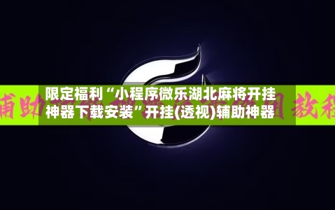 限定福利“小程序微乐湖北麻将开挂神器下载安装”开挂(透视)辅助神器-第3张图片