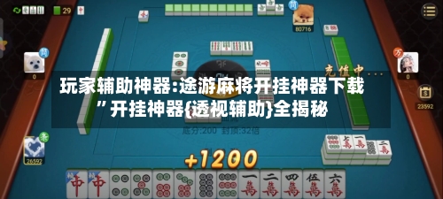 玩家辅助神器:途游麻将开挂神器下载”开挂神器{透视辅助}全揭秘-第3张图片