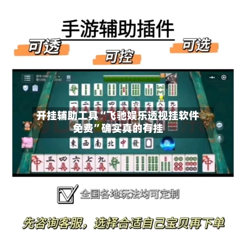 开挂辅助工具“飞驰娱乐透视挂软件免费	”确实真的有挂-第3张图片