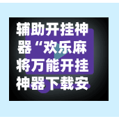 辅助开挂神器“欢乐麻将万能开挂神器下载安装	”(原来确实是有插件)-第2张图片