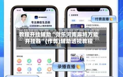教程开挂辅助“微乐河南麻将万能开挂器”(作弊)辅助透视教程-第2张图片